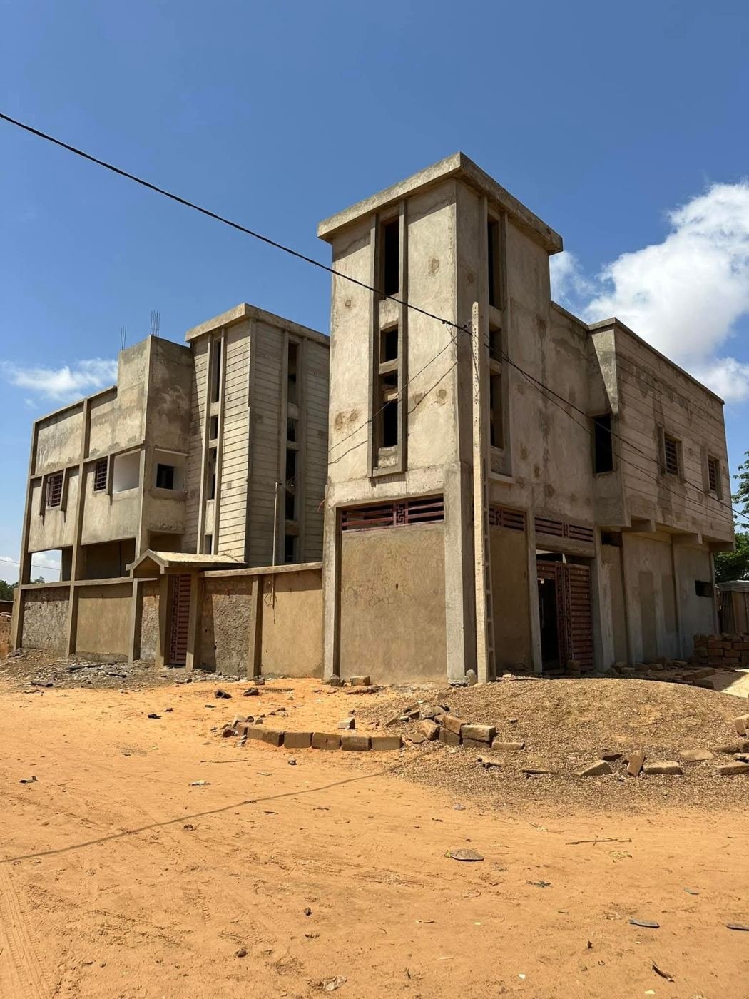 Finition maison - Chantier Yantala